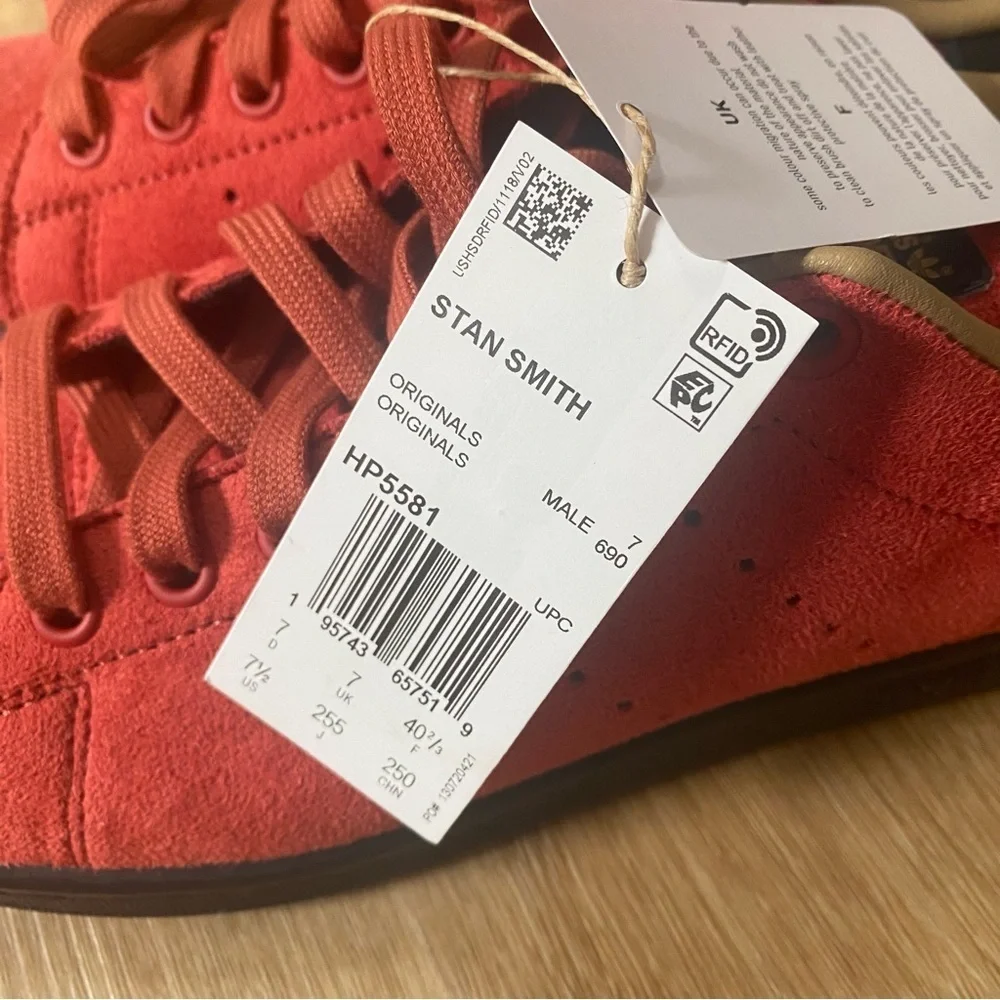 Adidas x Disney Stan Smith Captain Hook Shoes Size 9